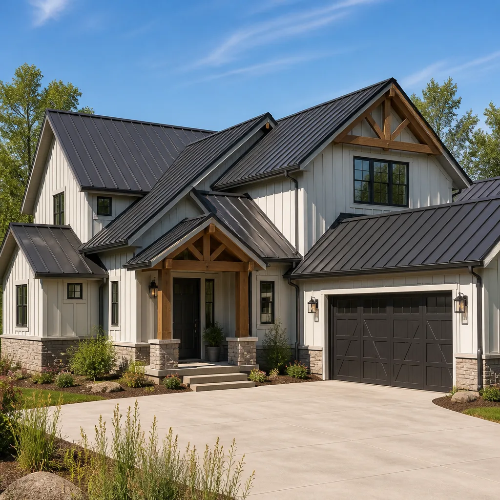 Metal roofing