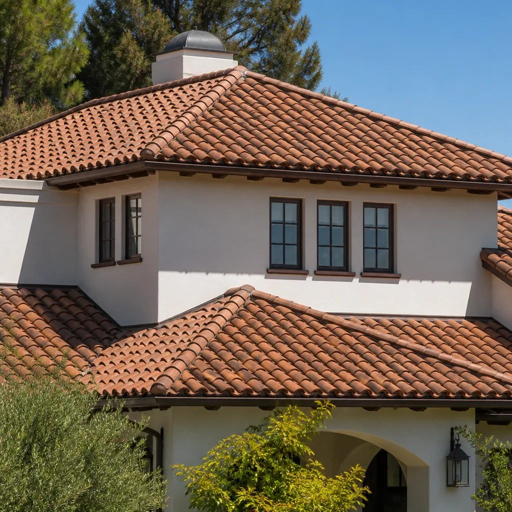 Tile roofing